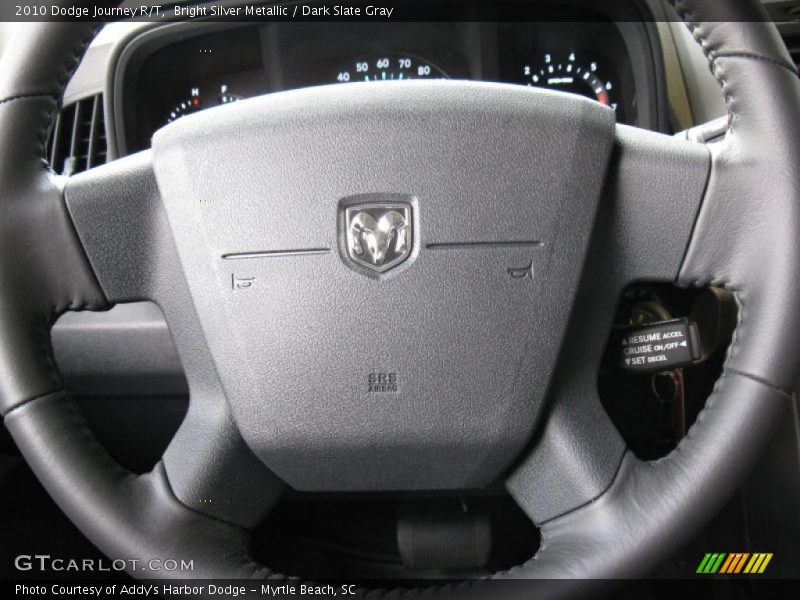 Bright Silver Metallic / Dark Slate Gray 2010 Dodge Journey R/T