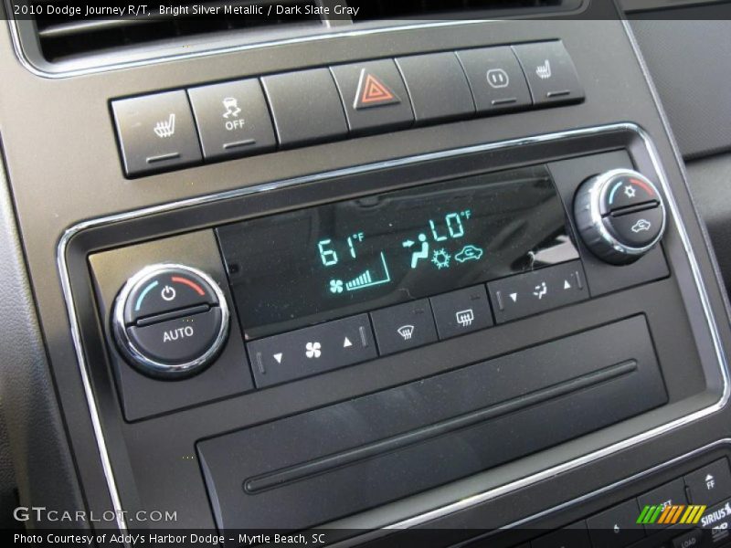 Bright Silver Metallic / Dark Slate Gray 2010 Dodge Journey R/T