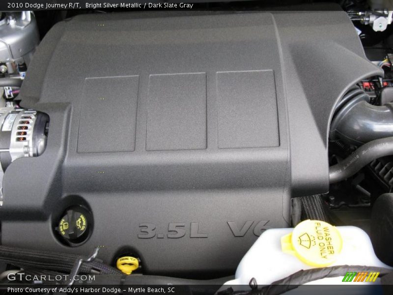Bright Silver Metallic / Dark Slate Gray 2010 Dodge Journey R/T