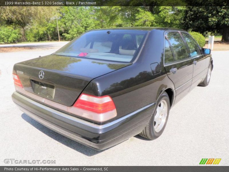 Black / Parchment 1999 Mercedes-Benz S 320 Sedan