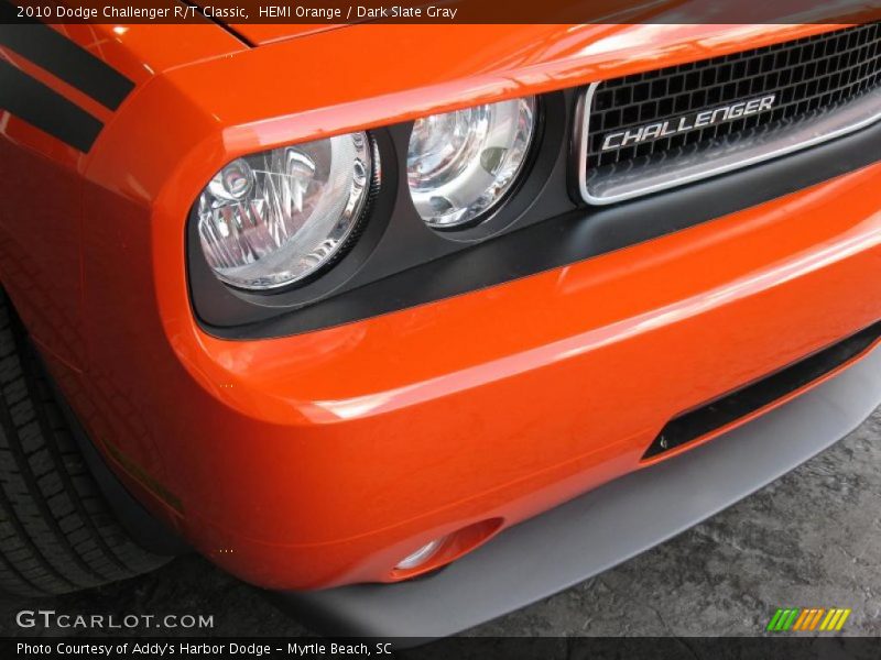 HEMI Orange / Dark Slate Gray 2010 Dodge Challenger R/T Classic