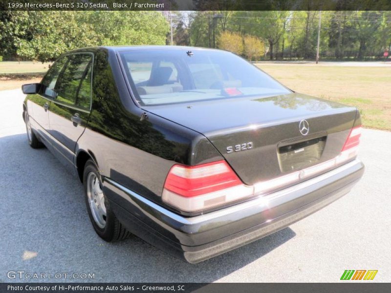 Black / Parchment 1999 Mercedes-Benz S 320 Sedan