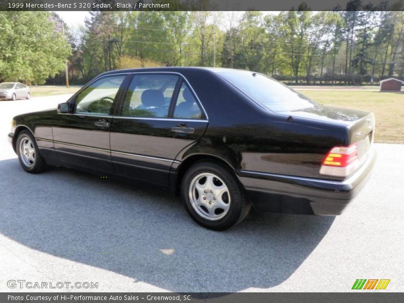 Black / Parchment 1999 Mercedes-Benz S 320 Sedan