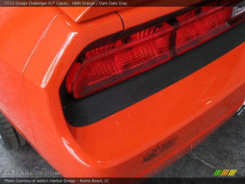 HEMI Orange / Dark Slate Gray 2010 Dodge Challenger R/T Classic