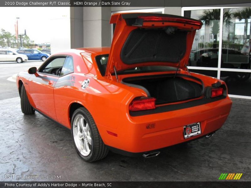 HEMI Orange / Dark Slate Gray 2010 Dodge Challenger R/T Classic