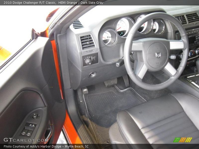 HEMI Orange / Dark Slate Gray 2010 Dodge Challenger R/T Classic