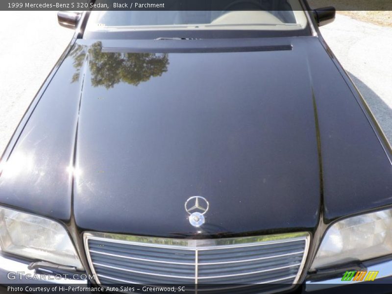 Black / Parchment 1999 Mercedes-Benz S 320 Sedan