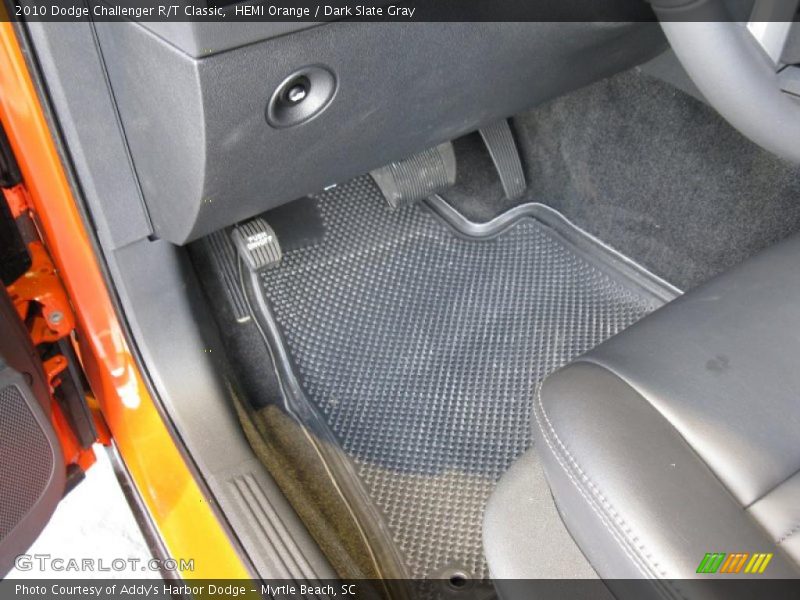 HEMI Orange / Dark Slate Gray 2010 Dodge Challenger R/T Classic