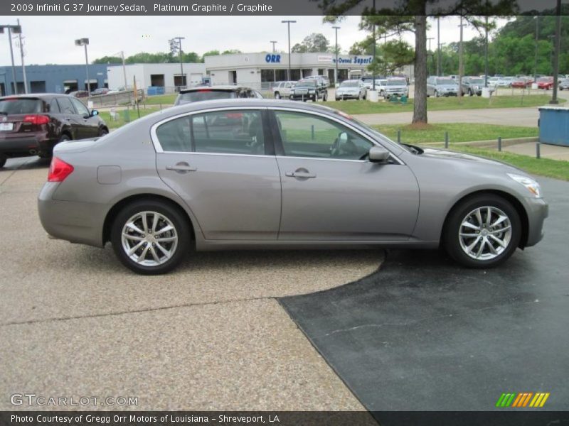 Platinum Graphite / Graphite 2009 Infiniti G 37 Journey Sedan