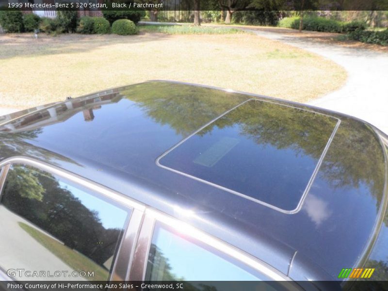Black / Parchment 1999 Mercedes-Benz S 320 Sedan