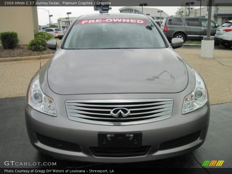 Platinum Graphite / Graphite 2009 Infiniti G 37 Journey Sedan