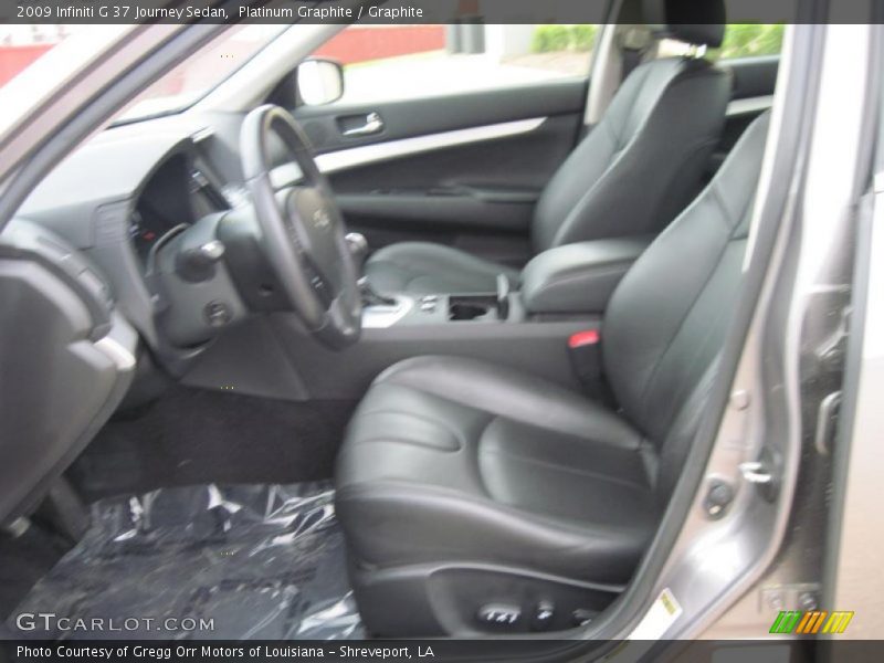 Platinum Graphite / Graphite 2009 Infiniti G 37 Journey Sedan