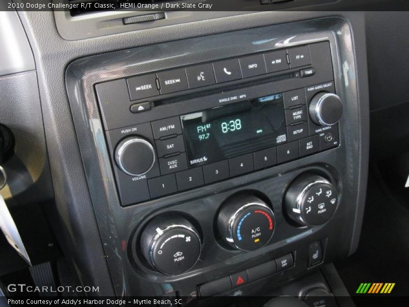 HEMI Orange / Dark Slate Gray 2010 Dodge Challenger R/T Classic