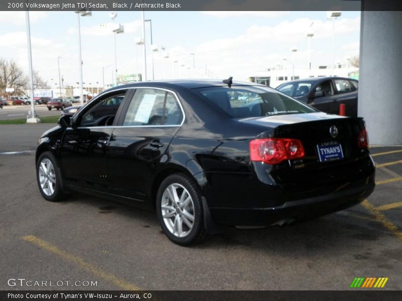 Black / Anthracite Black 2006 Volkswagen Jetta TDI Sedan