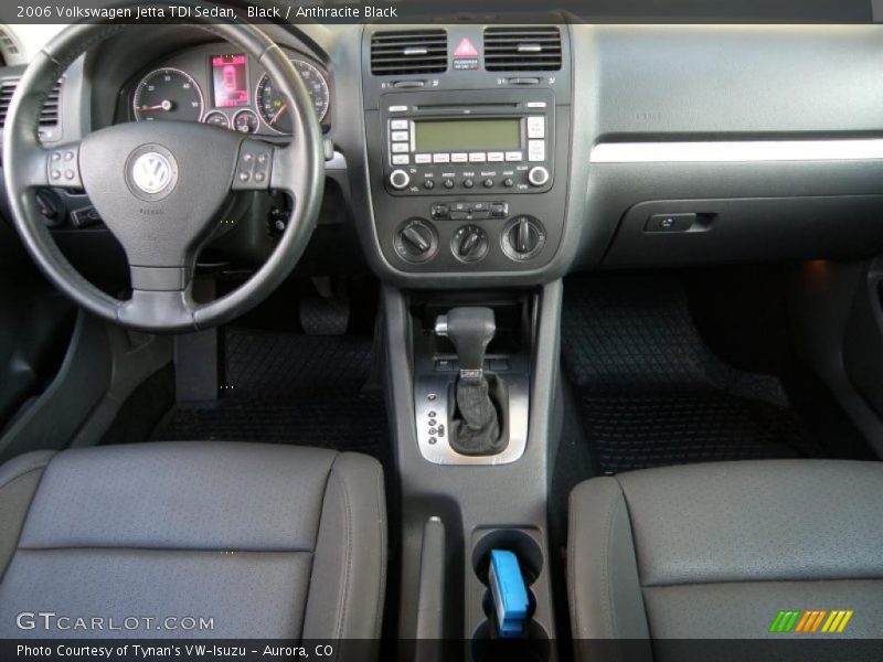 Black / Anthracite Black 2006 Volkswagen Jetta TDI Sedan