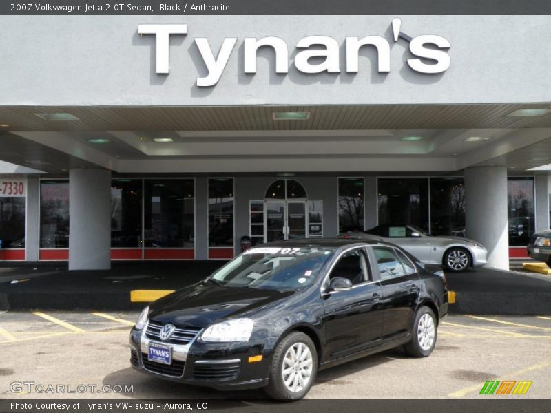 Black / Anthracite 2007 Volkswagen Jetta 2.0T Sedan