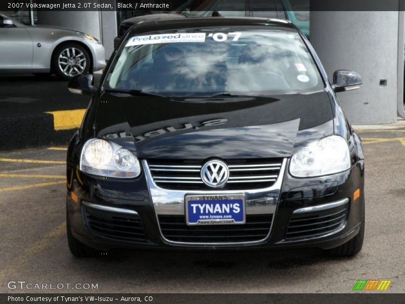 Black / Anthracite 2007 Volkswagen Jetta 2.0T Sedan