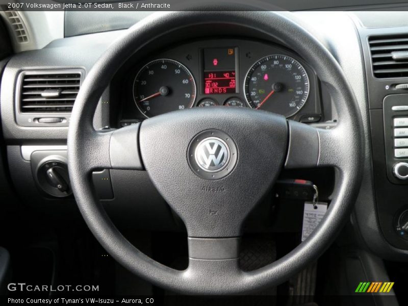 Black / Anthracite 2007 Volkswagen Jetta 2.0T Sedan