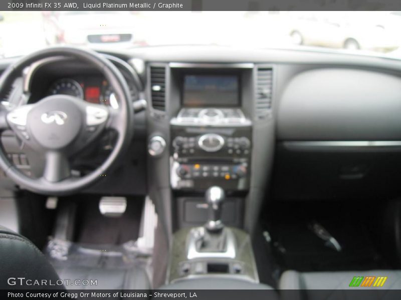 Liquid Platinum Metallic / Graphite 2009 Infiniti FX 35 AWD