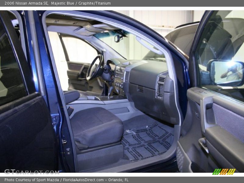 Majestic Blue / Graphite/Titanium 2006 Nissan Armada SE