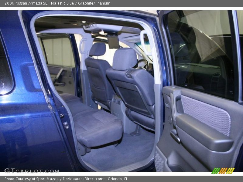 Majestic Blue / Graphite/Titanium 2006 Nissan Armada SE