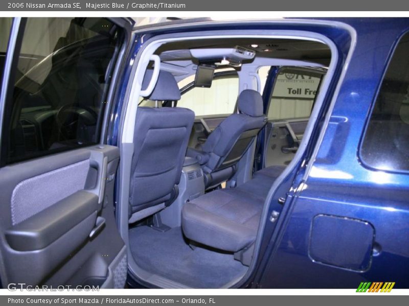 Majestic Blue / Graphite/Titanium 2006 Nissan Armada SE