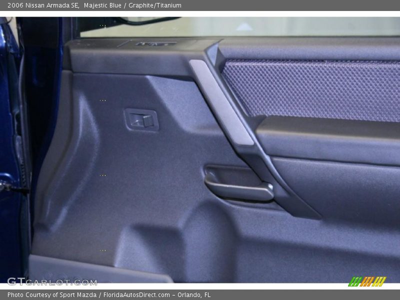 Majestic Blue / Graphite/Titanium 2006 Nissan Armada SE