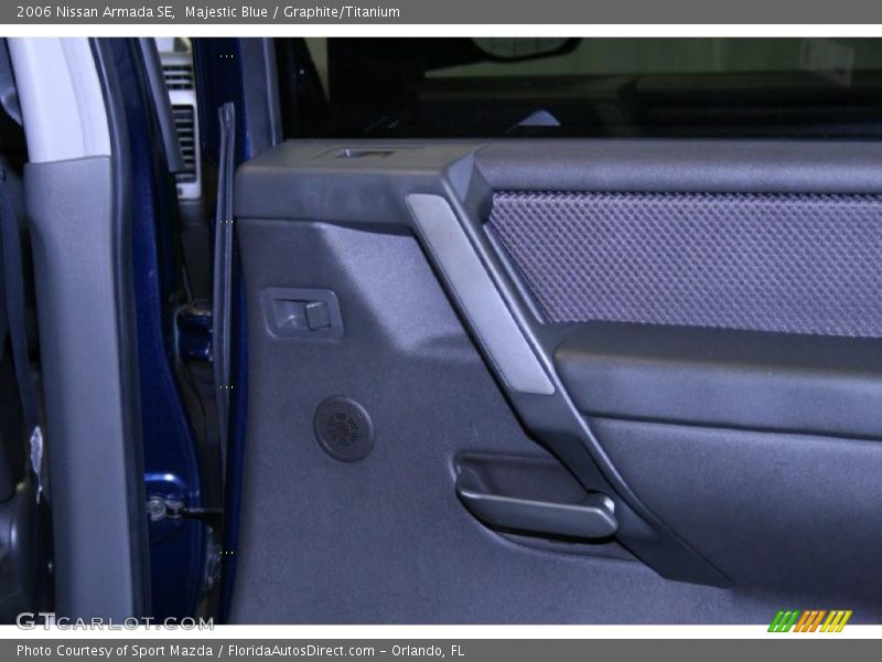 Majestic Blue / Graphite/Titanium 2006 Nissan Armada SE