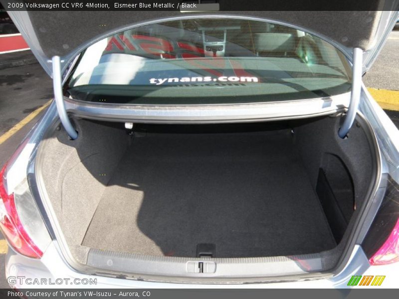 Eismeer Blue Metallic / Black 2009 Volkswagen CC VR6 4Motion