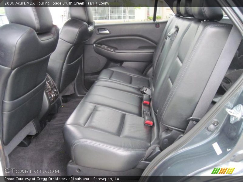 Sage Brush Green Pearl / Ebony 2006 Acura MDX Touring