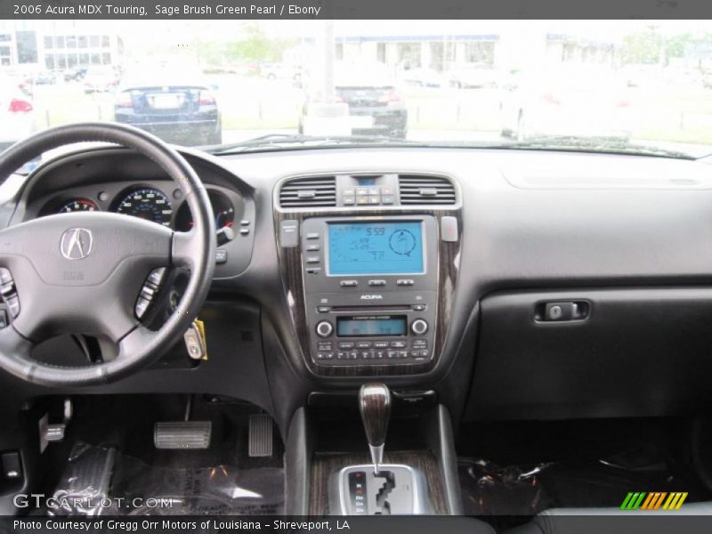 Sage Brush Green Pearl / Ebony 2006 Acura MDX Touring