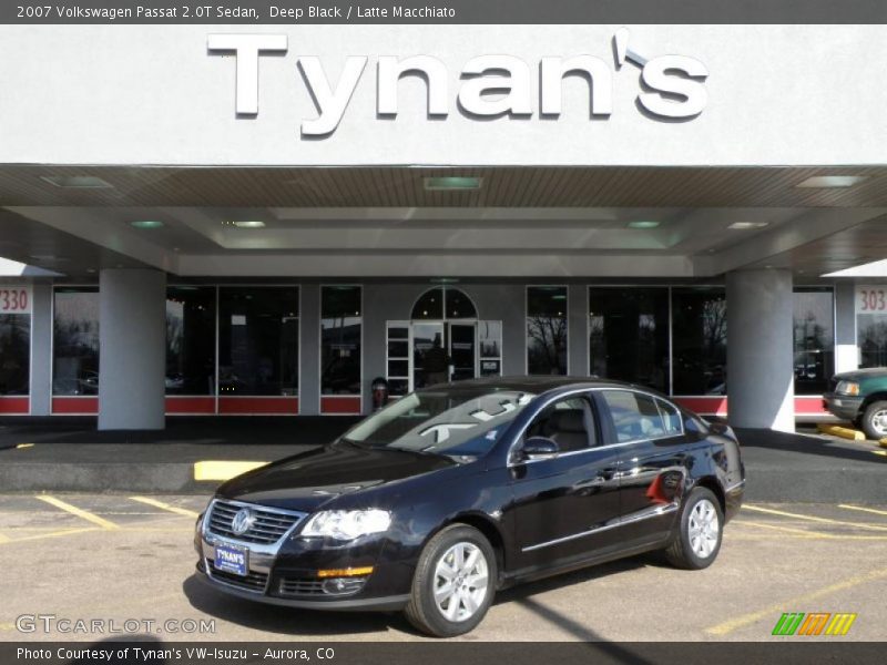 Deep Black / Latte Macchiato 2007 Volkswagen Passat 2.0T Sedan
