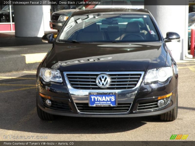 Deep Black / Latte Macchiato 2007 Volkswagen Passat 2.0T Sedan