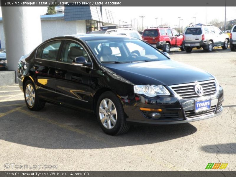 Deep Black / Latte Macchiato 2007 Volkswagen Passat 2.0T Sedan