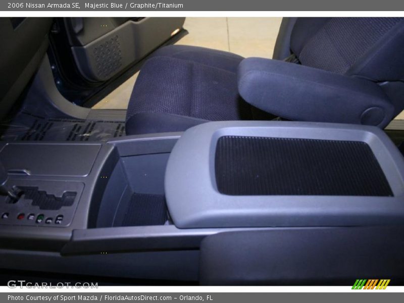 Majestic Blue / Graphite/Titanium 2006 Nissan Armada SE