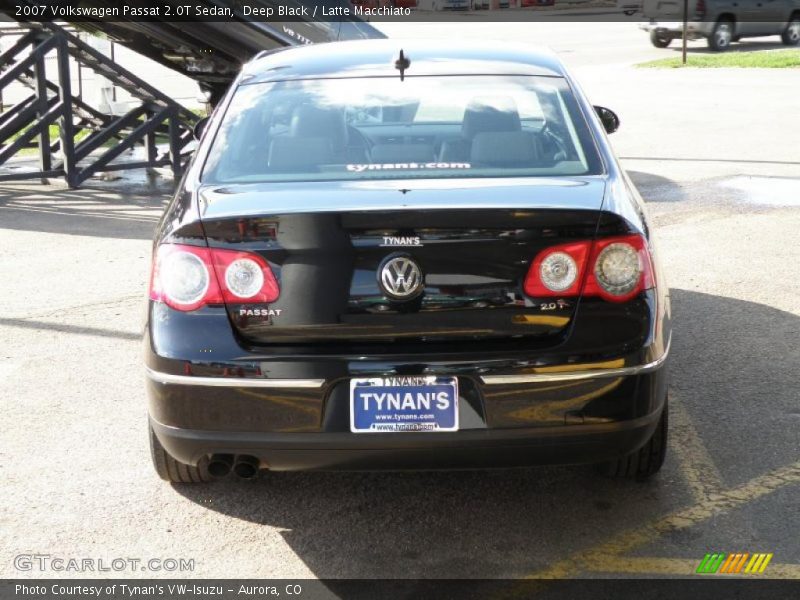 Deep Black / Latte Macchiato 2007 Volkswagen Passat 2.0T Sedan