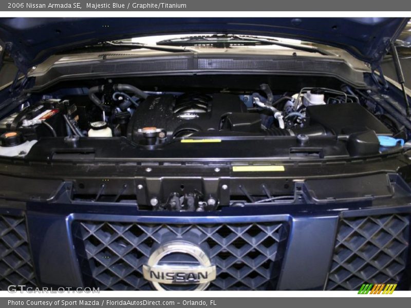 Majestic Blue / Graphite/Titanium 2006 Nissan Armada SE