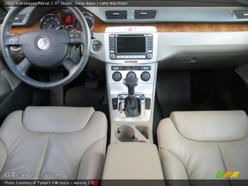 Deep Black / Latte Macchiato 2007 Volkswagen Passat 2.0T Sedan