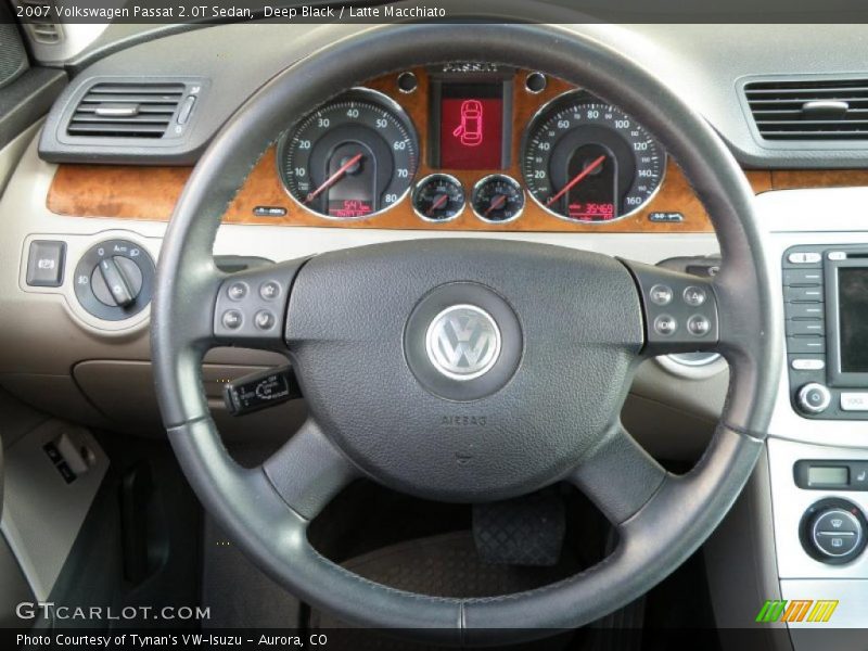 Deep Black / Latte Macchiato 2007 Volkswagen Passat 2.0T Sedan