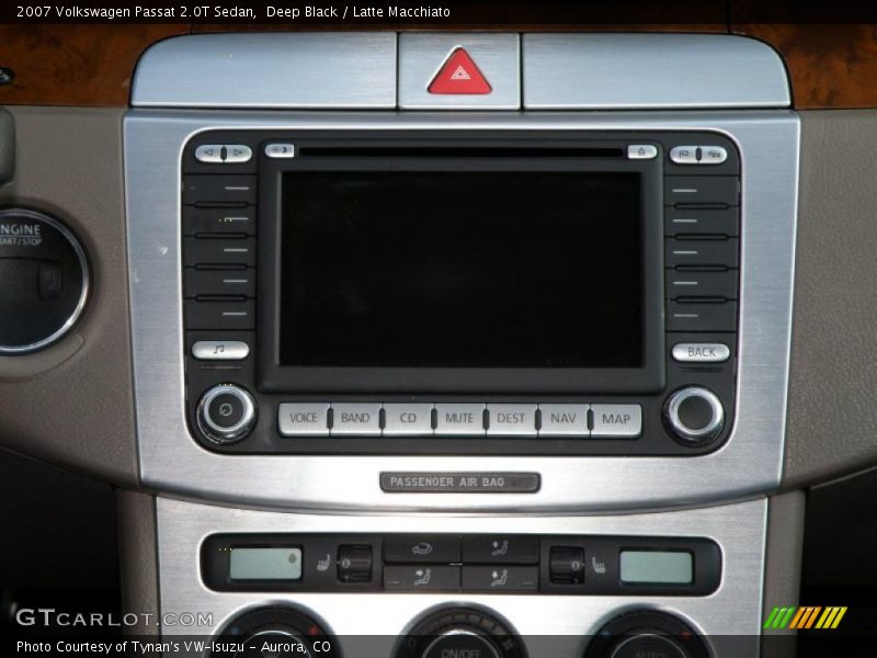 Deep Black / Latte Macchiato 2007 Volkswagen Passat 2.0T Sedan