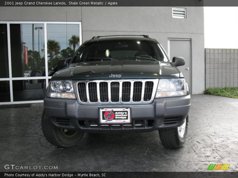 Shale Green Metallic / Agate 2001 Jeep Grand Cherokee Laredo