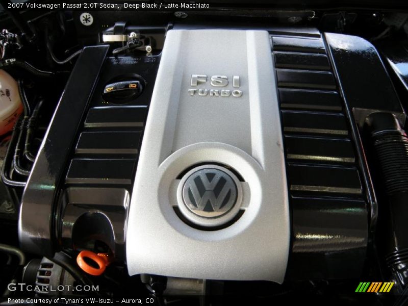 Deep Black / Latte Macchiato 2007 Volkswagen Passat 2.0T Sedan