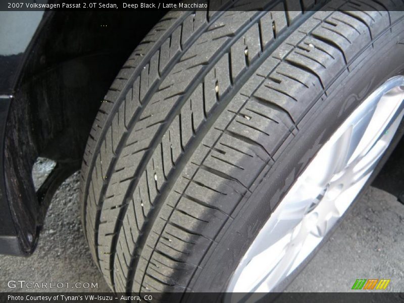 Deep Black / Latte Macchiato 2007 Volkswagen Passat 2.0T Sedan