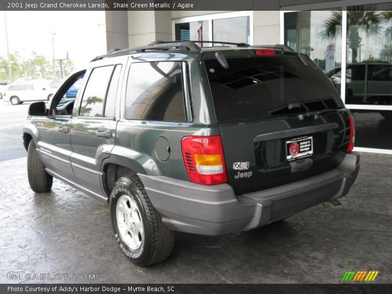 Shale Green Metallic / Agate 2001 Jeep Grand Cherokee Laredo