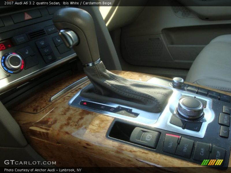 Ibis White / Cardamom Beige 2007 Audi A6 3.2 quattro Sedan