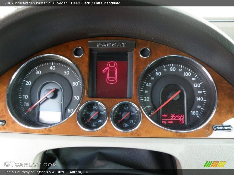 Deep Black / Latte Macchiato 2007 Volkswagen Passat 2.0T Sedan