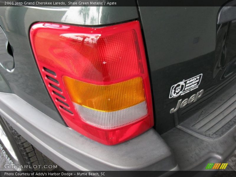 Shale Green Metallic / Agate 2001 Jeep Grand Cherokee Laredo