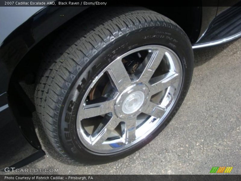 Black Raven / Ebony/Ebony 2007 Cadillac Escalade AWD