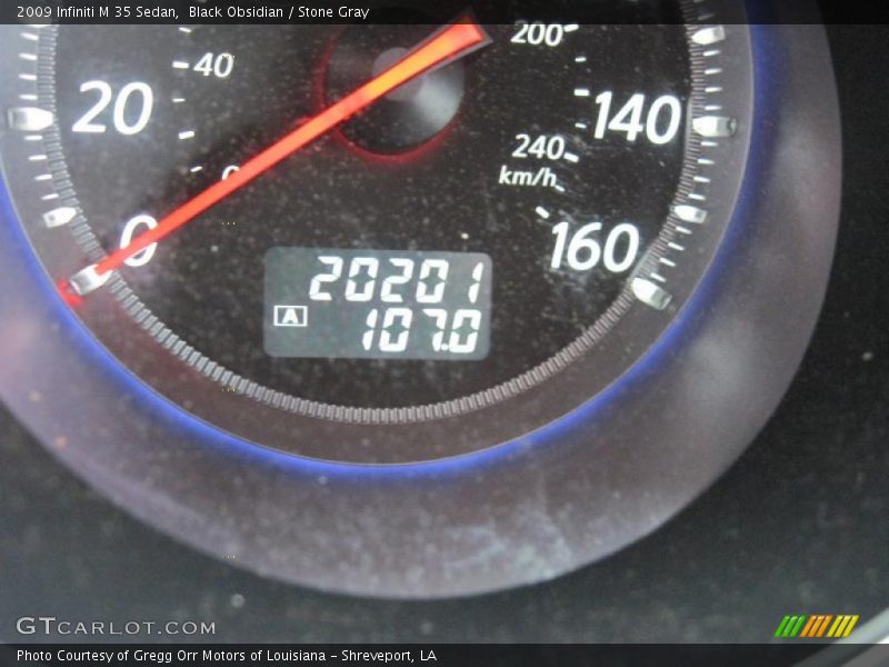 Black Obsidian / Stone Gray 2009 Infiniti M 35 Sedan