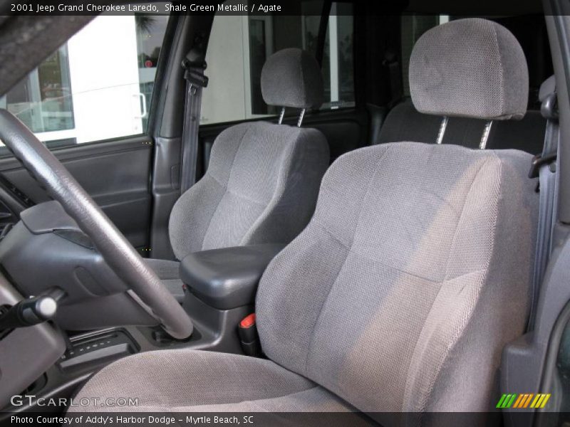 Shale Green Metallic / Agate 2001 Jeep Grand Cherokee Laredo